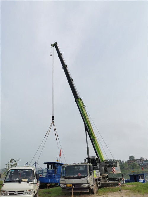 余杭区桥梁建设吊装案例